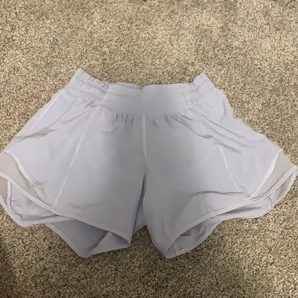 lululemon athletica Pants - Lululemon 4’ serene blue shorts size 2.